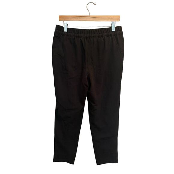 Athleta Retroterry Tapered Pants Women’s Sz M Black Mid Rise Ankle Casual 728251 - Picture 5 of 8
